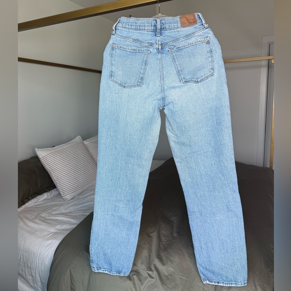 MADEWELL “The Perfect Vintage Straight” Jeans Size 28T Blue Denim High Rise - Picture 2 of 8